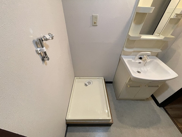 洗濯機置場