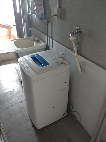 洗濯機置場