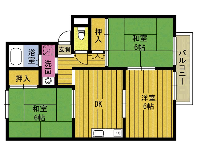 ハイツ亀川