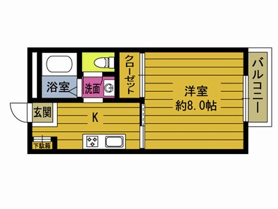 ビ－ライン鴛野台Ａ