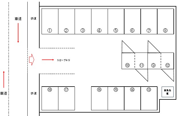レンタル物置　大在店