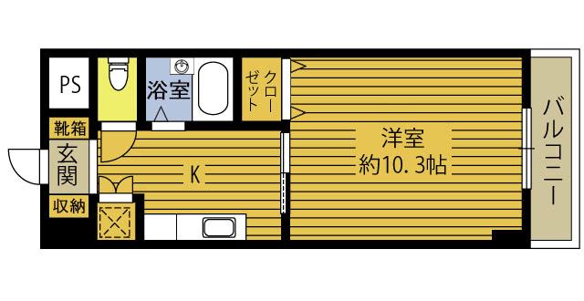 マイスターハイム 2号室の賃貸情報 大分市津守563 8 別大興産