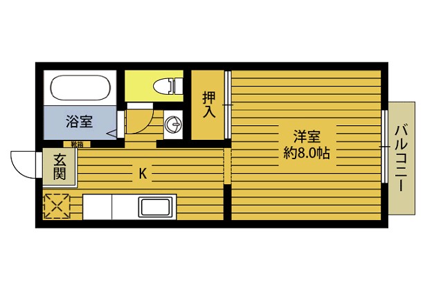 ドミトリームサシ　Ｇ