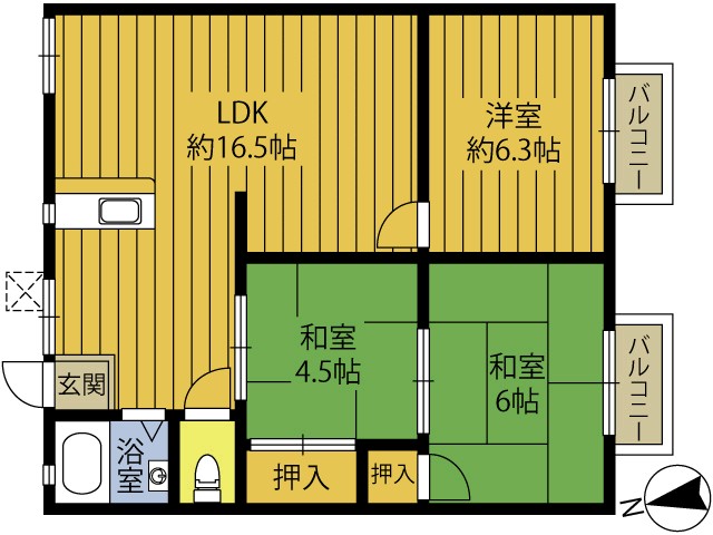 パナハイツ田尻