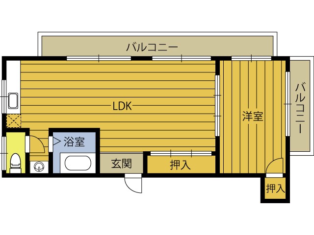 貸地 NB castle 501号室の賃貸情報（別府市野口中町18番19号