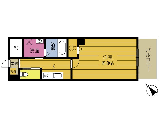 シャンス・ミカド大分駅南