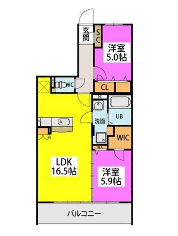 ハッピネス若葉台Ⅱ