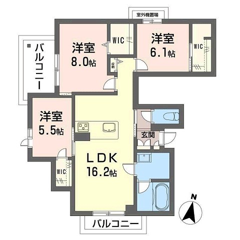 シャーメゾン　セレーノ　ベフ