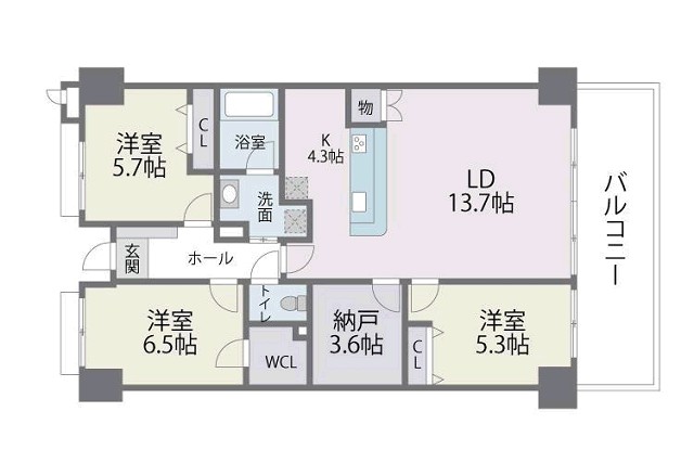ｱｲﾗﾝﾄﾞｼﾃｨ･ｲﾝﾌｨﾆｶﾞｰﾃﾞﾝｻｳｽ棟