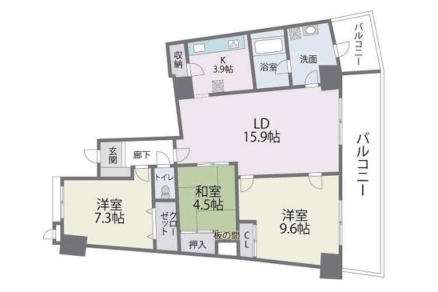 ｱｲﾗﾝﾄﾞｼﾃｨ･ｲﾝﾌｨﾆｶﾞｰﾃﾞﾝｻｳｽ棟