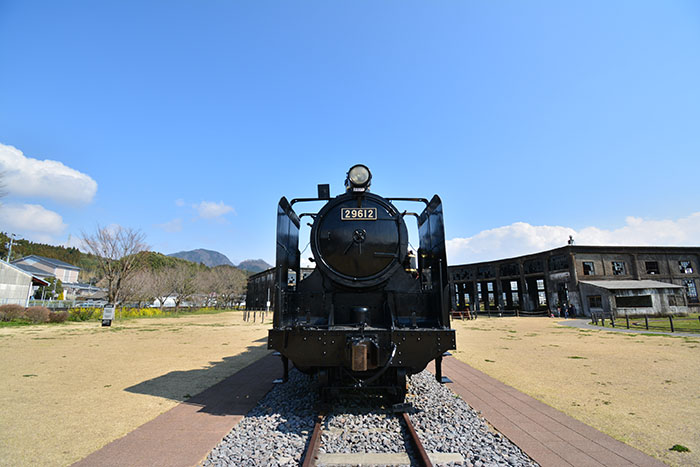 クールな蒸気機関車が佇む ノスタルジックな 豊後森機関庫公園 大分のエリア情報 別大興産大分 賃貸