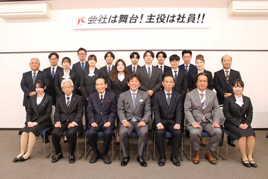 入社式を行いました！